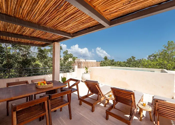 Ahal Luxe 3br Penthouse Haven With Private Rooftop Pool & Plunge Pool Tulum