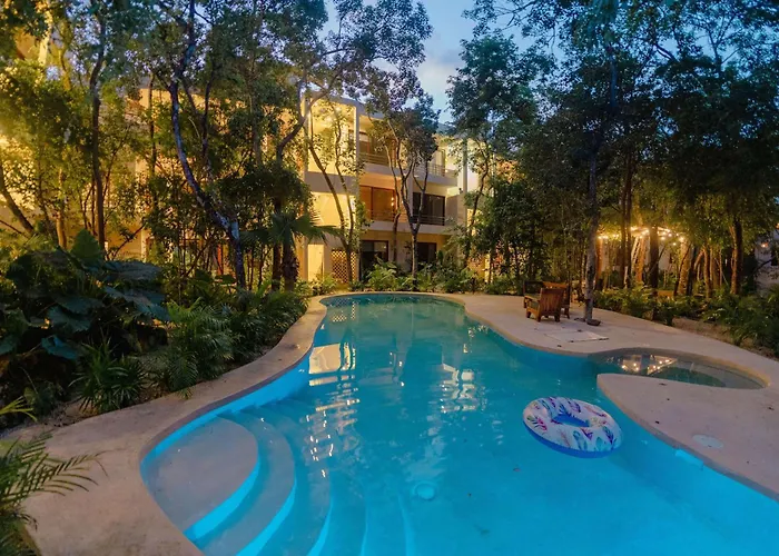 Ahal Luxe 3br Penthouse Haven With Private Rooftop Pool & Plunge Pool Holiday home Tulum